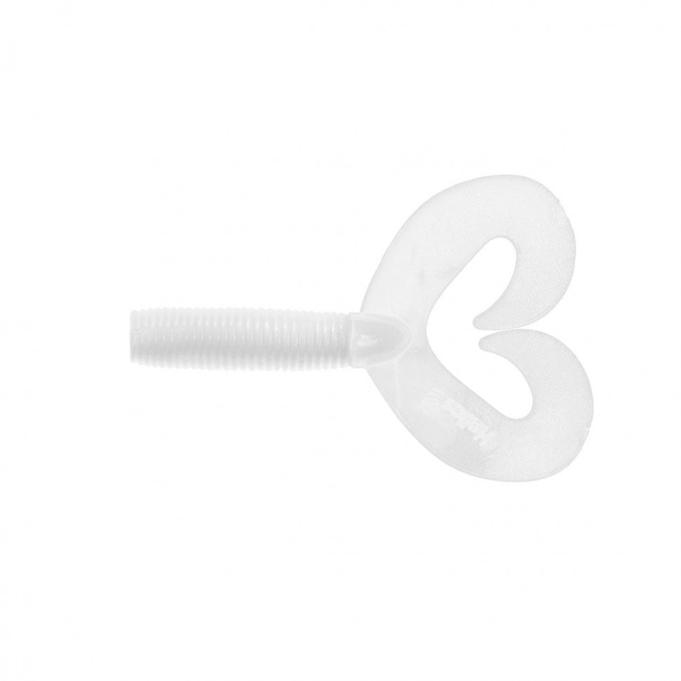 Твистер Helios Credo Double Tail 3,54"/9 см, цвет White 5 шт HS-28-001 , 
